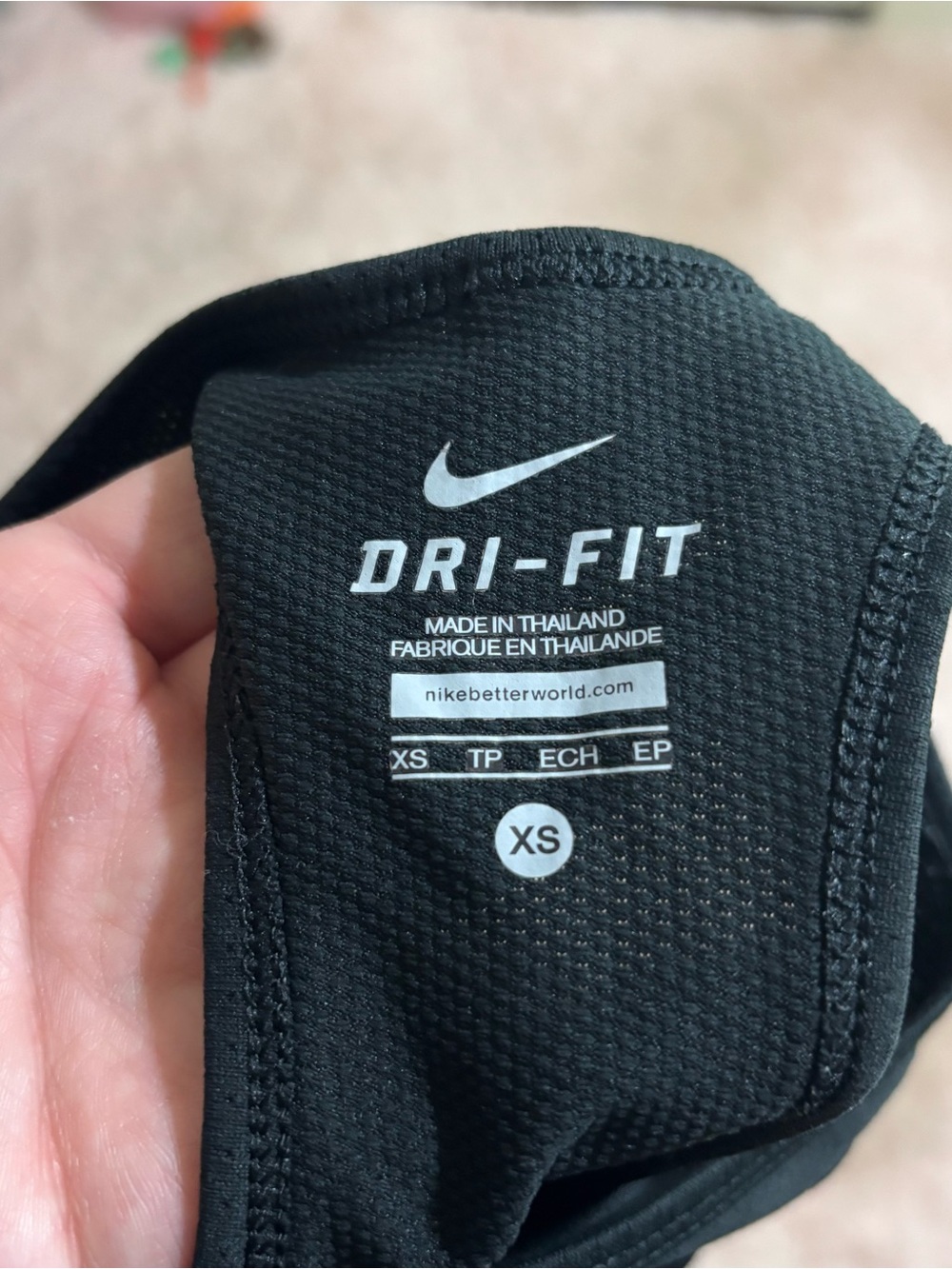 Nike Black Racerback Performance Tank - Picture 4 of 4